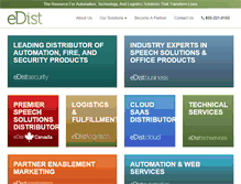 Tablet Screenshot of edist.com